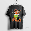 Trending Grinch Baltimore Orioles Baseball Logo Christmas T Shirt Sweater