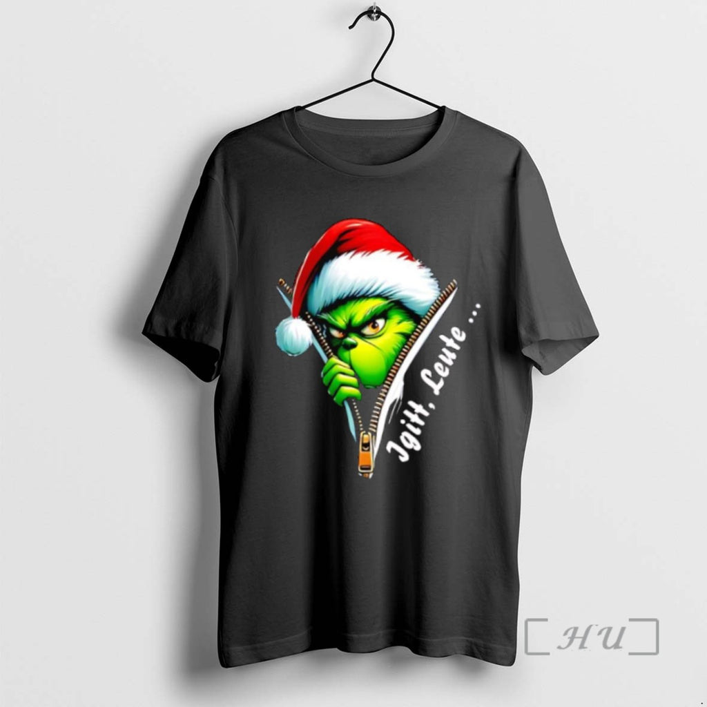 Trending Grinch Christmas Igitt Leute Ew People Tee Shirts Sweater
