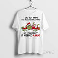 Trending Grinch I Did Not Trip The Floor Looked Sad Christmas Premium T Shirts Sweater