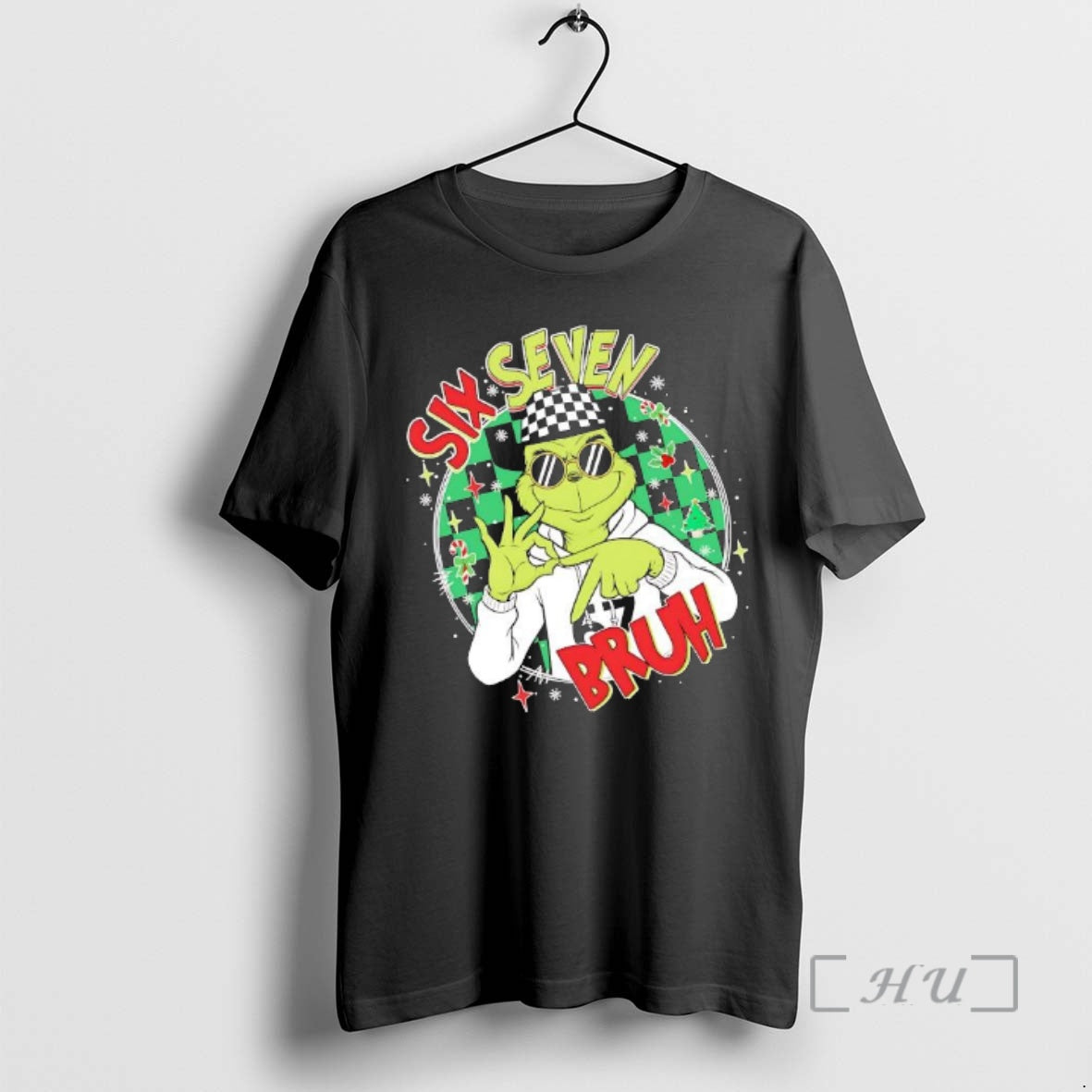 Trending Grinch Joke Six Seven Bruh Meme Christmas