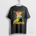 Trending Grinch Pittsburgh Pirates Baseball Logo Christmas T Shirt Sweater
