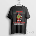 Trending Grinch Santa Hat I Avoid Shit Because My Temper Can Go From O To