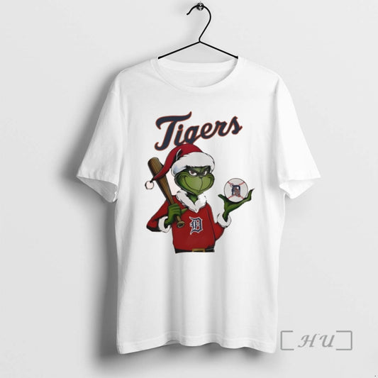 Trending Grinch Santa X Detroit Tigers Christmas Hold The Ball