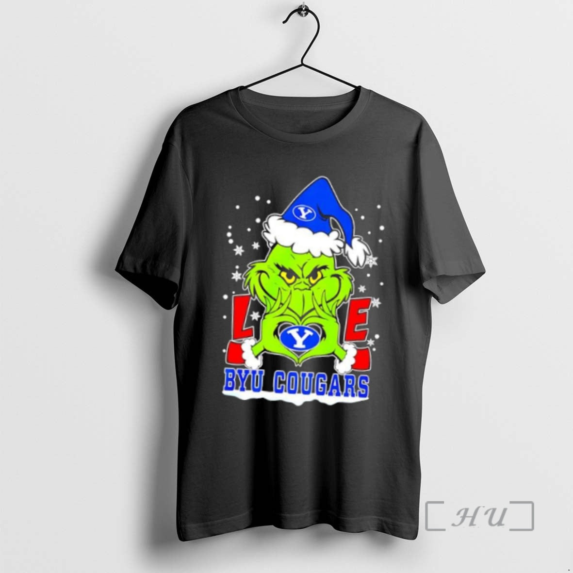 Trending Grinch Love Byu Cougars Christmas 25