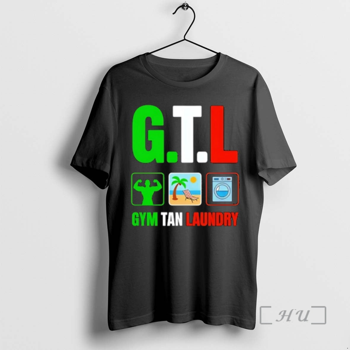 Trending Gym Tan Laundry Gtl Jersey Garden Nj Shore Italian Flag Premium T Shirt Sweater