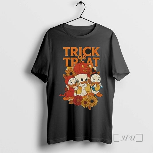 Trending Halloween Duck Trio Classic 2025 Tee Shirts Sweater