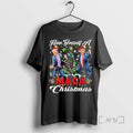 Trending Have Yourself A Maga Christmas Santa Trump Dancing Premium T Shirt Sweater