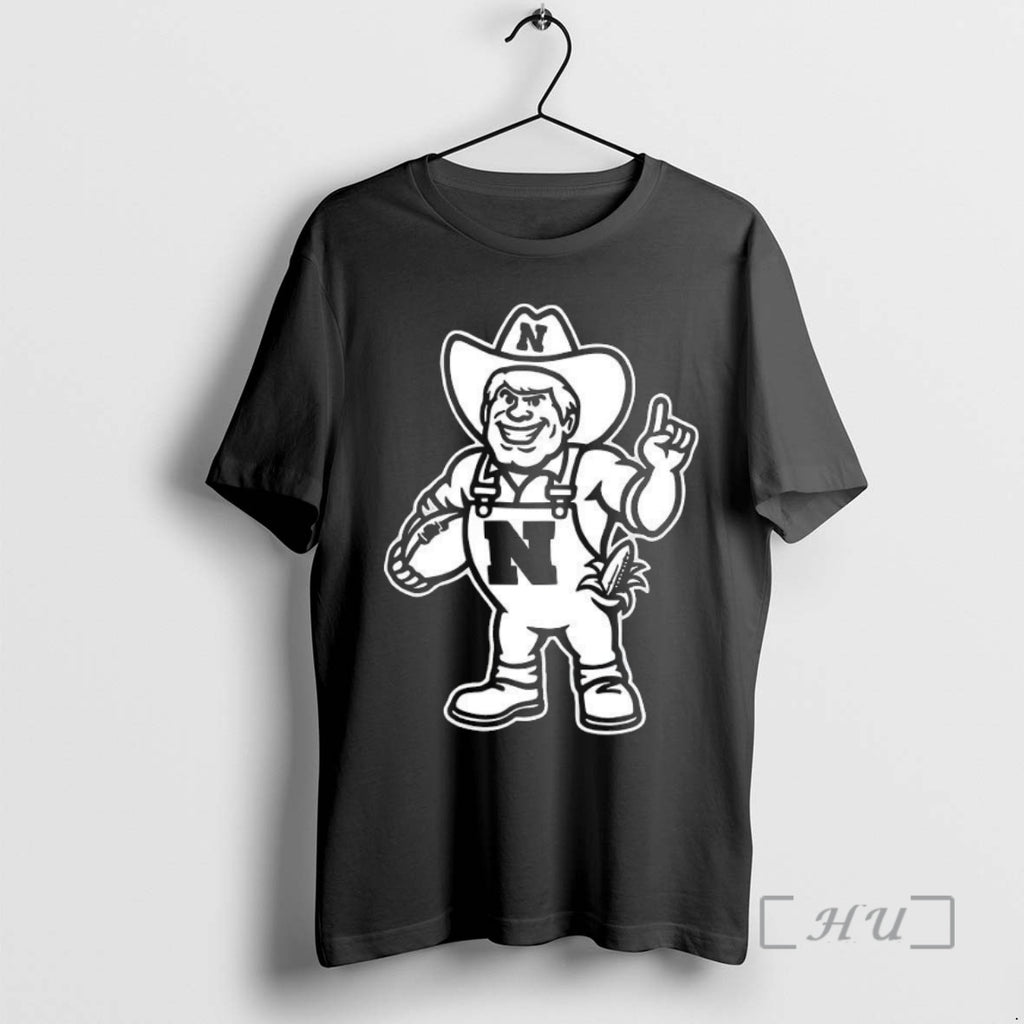 Trending Herbie Husker Nebraska Cornhuskers Football Mascot Premium T Shirt Sweater