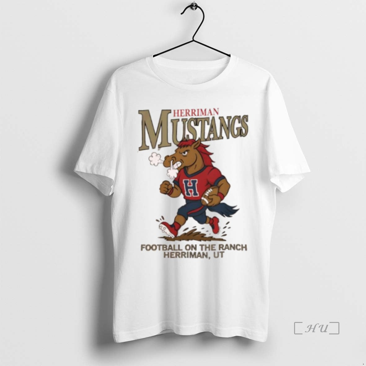 Trending Herriman Mustangs Football Mascot Herriman Ut 2025 T Shirt Sweater