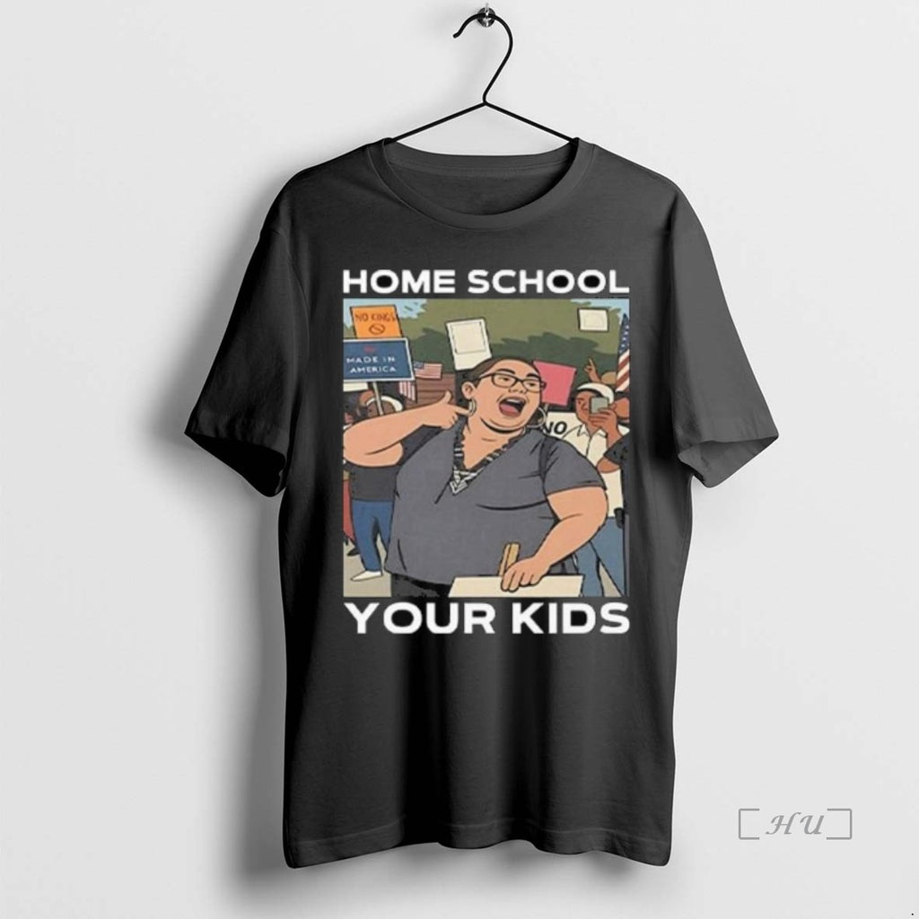 Trending Home School Your Kids Lucy Martinez No Kings Protest 2025 Long Sleve