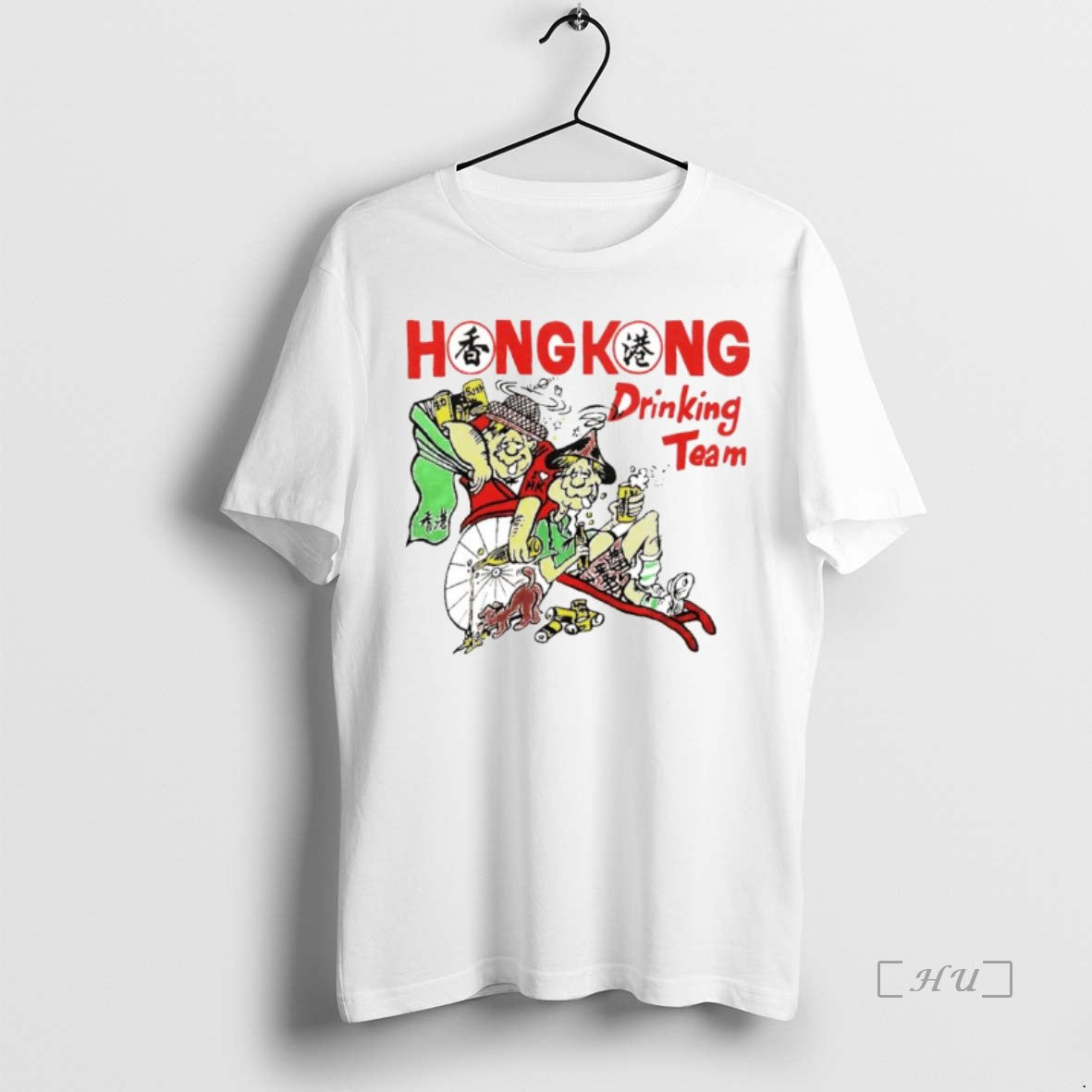 Trending Hongkong Drinking Team Ornaments T Shirt Sweater