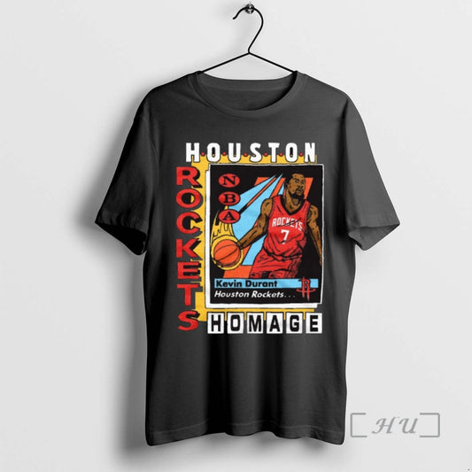Trending Houston Rockets Kevin Durant Homage Trading Card 2025 Tee Shirts Sweater