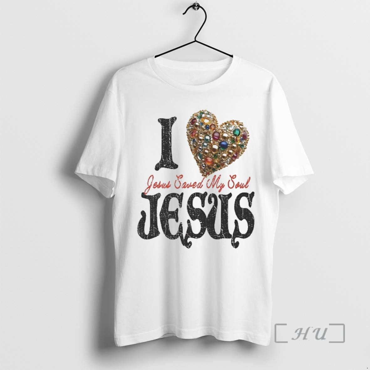 Trending I Love Jesus Saved My Soul Heart Diamond