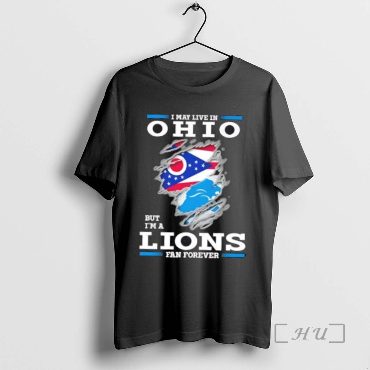 Trending I May Live In Ohio But Im A Lions Fan Forever T Shirts Sweater