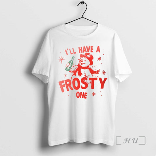 Trending Ill Have A Frosty One Christmas Premium T Shirt Sweater
