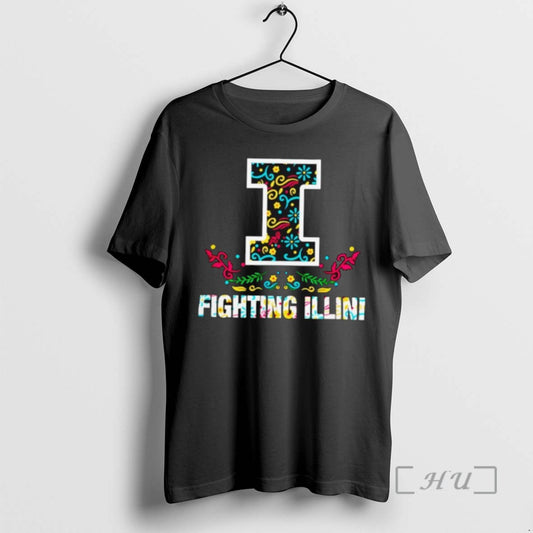 Trending Illinois Fighting Illini Dia De Los Muertos