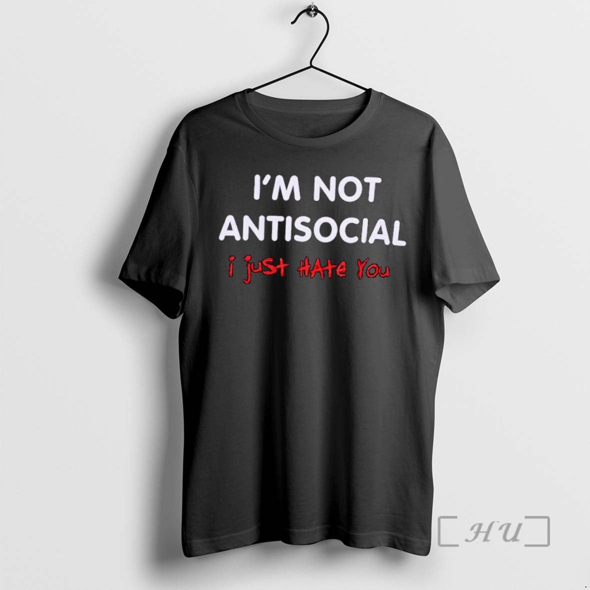Trending Im Not Antisocial Just Hate You Ornaments Premium T Shirt Sweater