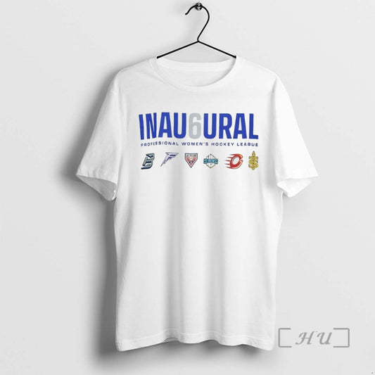 Trending Inaugural 6 Pwhl Team Lineup Tee Shirt Sweater