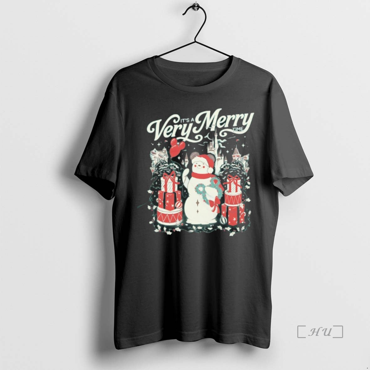 Trending Its A Very Merry Time Snowman Christmas T Shirt Sweater