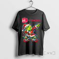 Trending Jack In The Box Logo X Grinch Dabbing Light Christmas Premium T Shirt Sweater