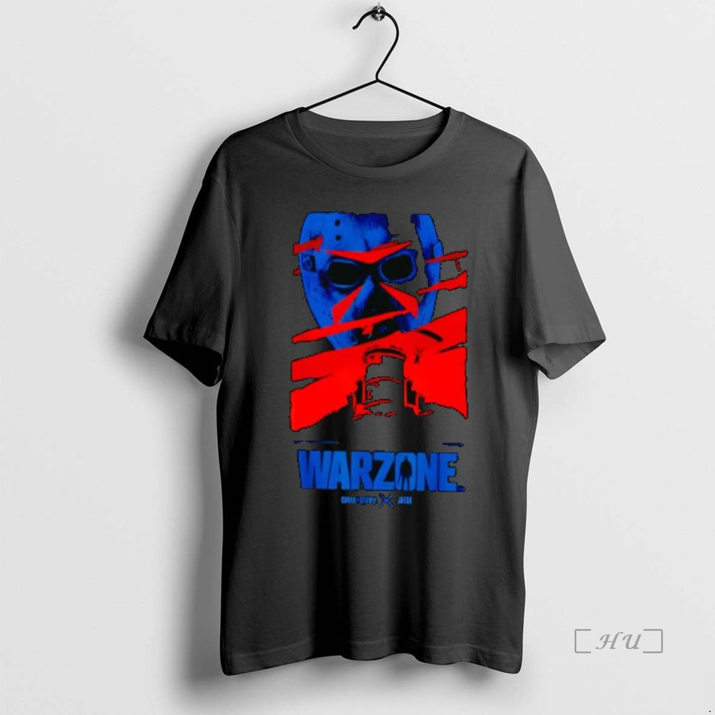 Trending Jason Universe X Call Of Duty Warzone Jasons Mask T Shirt Sweater