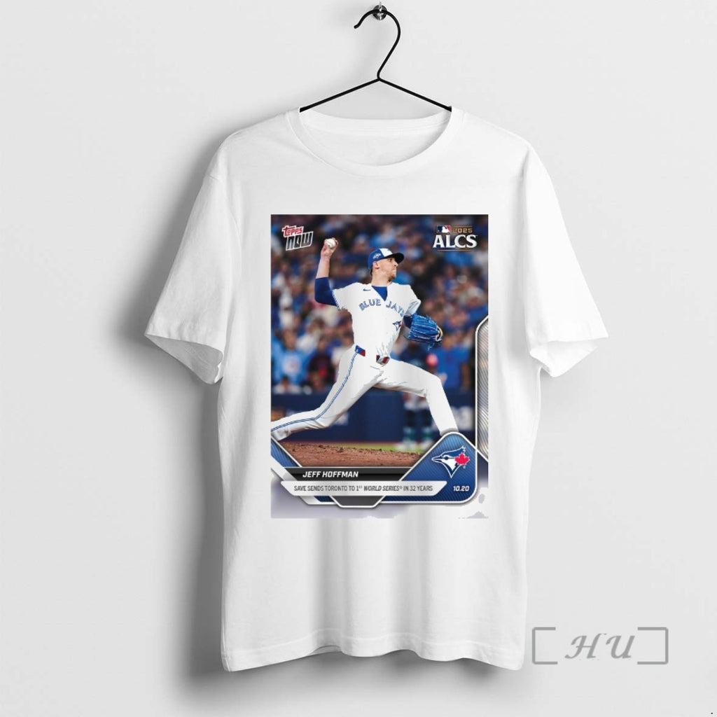 Trending Jeff Hoffman 2025 Mlb Alcs Topps Save Sends Toronto To 1st World Series In