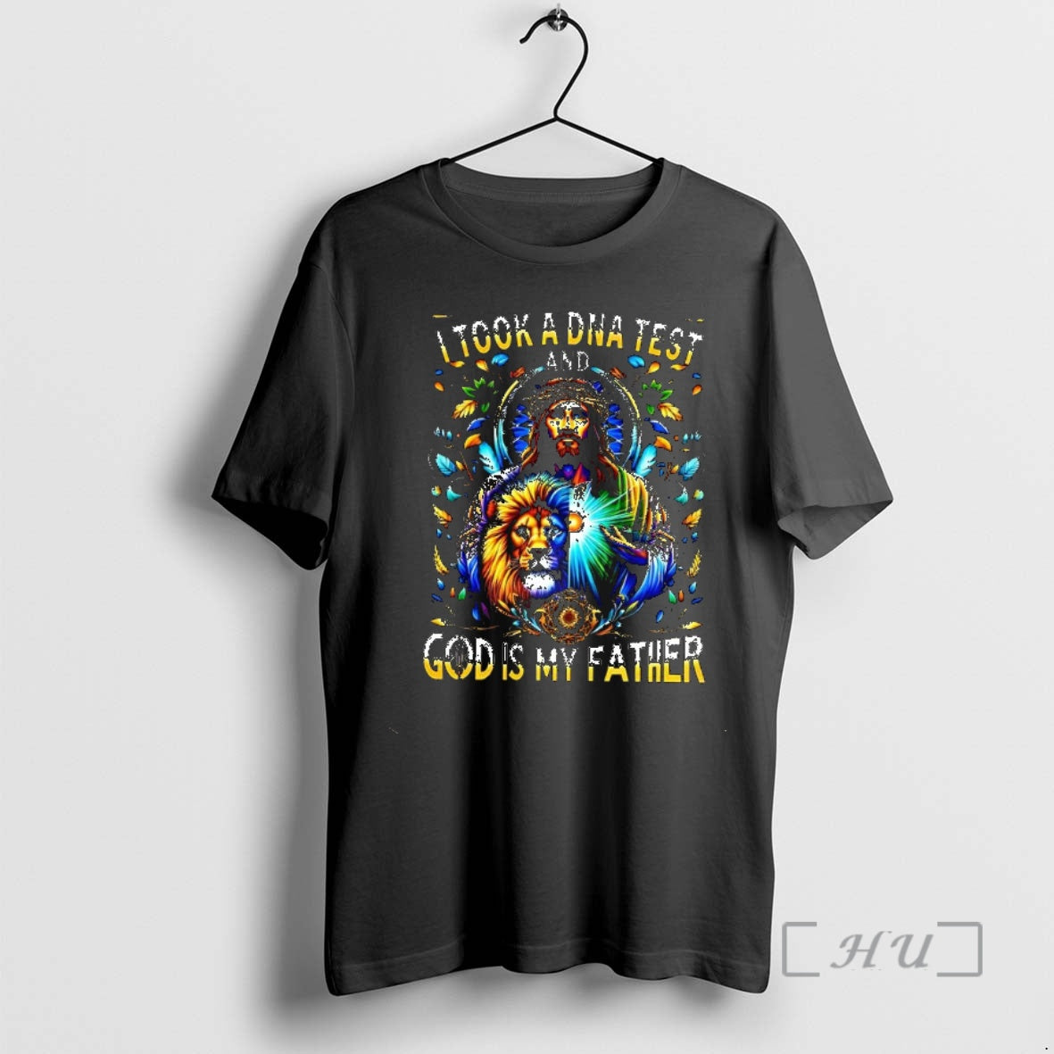 Trending Jesus And Lion I Took A Dna Test And God Is My Father Christian