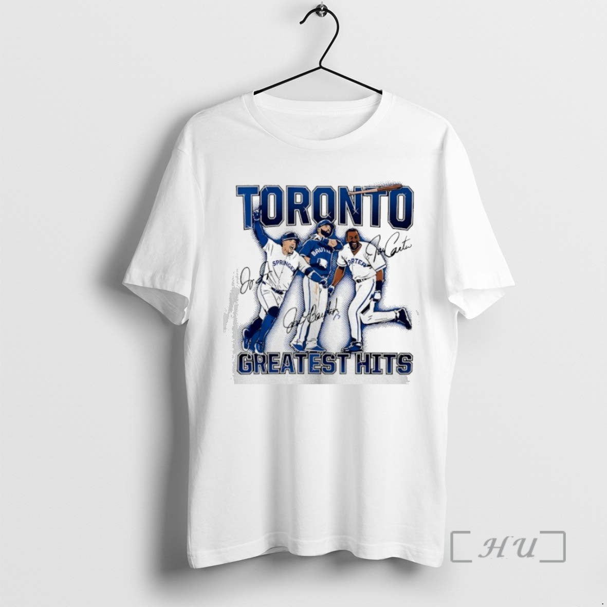Trending Joe Carter Jose Bautista And George Springer Toronto Blue Jays Greatest Hits Signature Tee