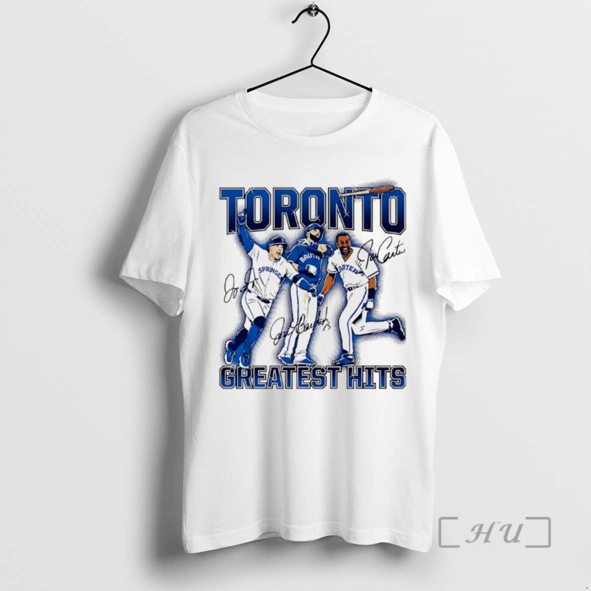 Trending Joe Carter Jose Bautista And George Springer Torontos Greatest Hits Signatures T Shirt Sweater