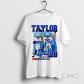 Trending Jonathan Taylor Indianapolis Colts Football Number 28 Skyline Cartoon