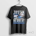 Trending Justin Herbert Los Angeles Chargers Slide Premium T Shirt Sweater