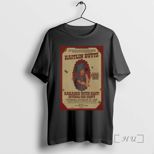 Trending Kaitlin Butts Billy Bobs Texas Fort Worth Tx Nov 13 2025 Premium T Shirts