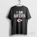 Trending Kansas City Chiefs I Am Antifa Against Fascism Premium T Shirt Sweater