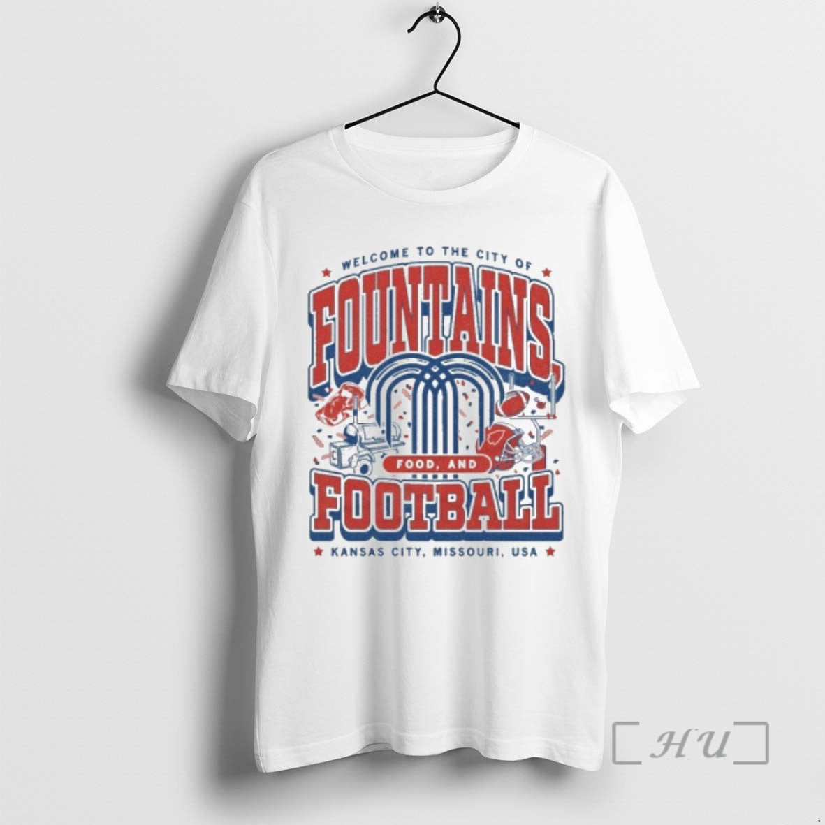 Trending Kc Fountains Food And Football Max Collegiate Premium T Shirt Sweater