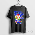 Trending Kentucky Wildcats Football X Unicorn Santa Hat Dabbing Merry Christmas Premium T Shirt Sweater