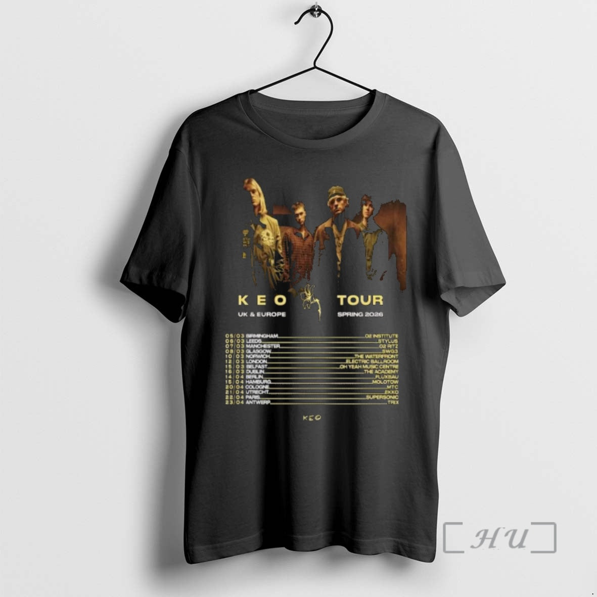 Trending Keo Band Uk Europe Spring 2026 Premium T Shirt Sweater