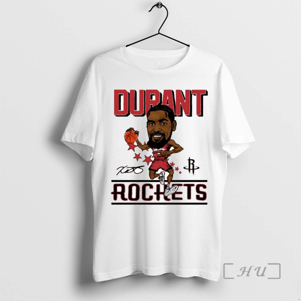 Trending Kevin Durant Caricature Houston Rockets Tee Shirts Sweater