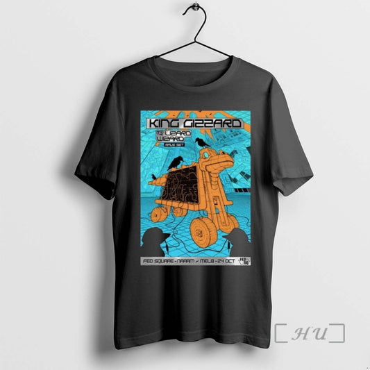 Trending King Gizzard And The Lizard Wizard Melbourne October 24 2025 Tour Long Sleve