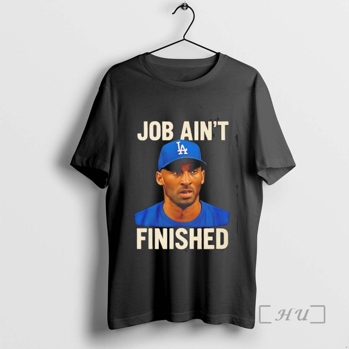 Trending Kobe Bryant La Dodgers Job Aint Finished T Shirt Sweater