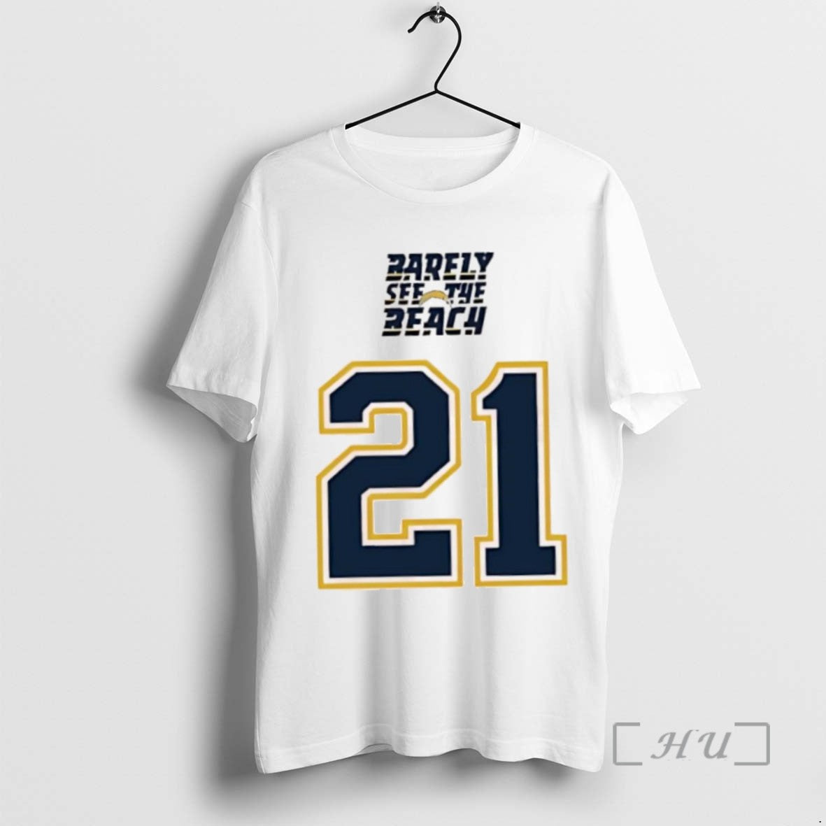 Trending Ladainian Tomlinson San Diego Chargers 21 Barely See The Beach Logo Tee Shirt Sweater