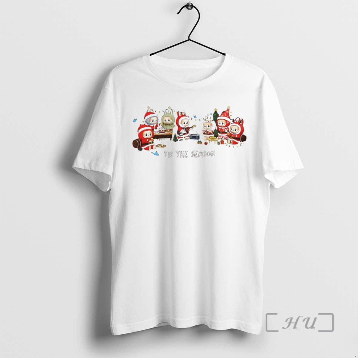 Trending Labubu Tis The Season Cute Monster Holiday