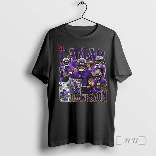 Trending Lamar Jackson Baltimore Ravens Lightning Graphic
