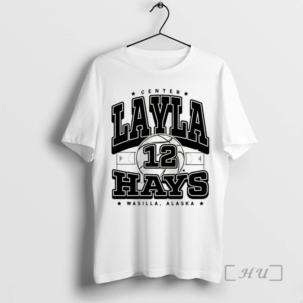 Trending Layla Hays Center Wasilla Alaska Iowa Hawkeyes Premium T Shirt Sweater