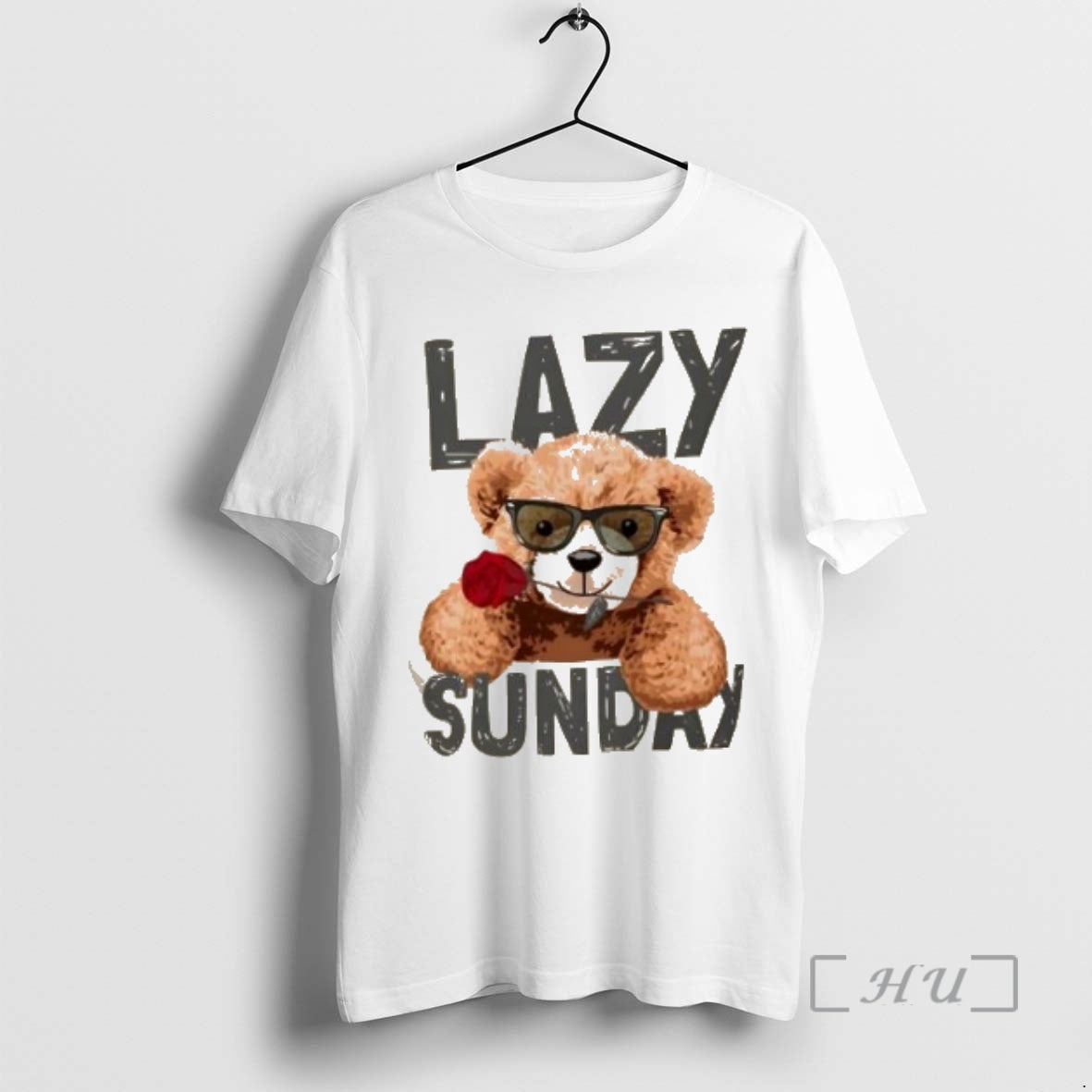 Trending Lazy Sunday Teddy Bear Cute Chill Day