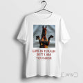 Trending Life Is Tough But I Am Tougher Horse Premium T Shirt Sweater