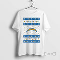 Trending Los Angeles Chargers Ugly Christmas Light Premium T Shirt Sweater