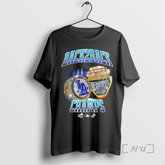 Trending Los Angeles Dodgers Back 2 Back World Series Champions 2025 Ring