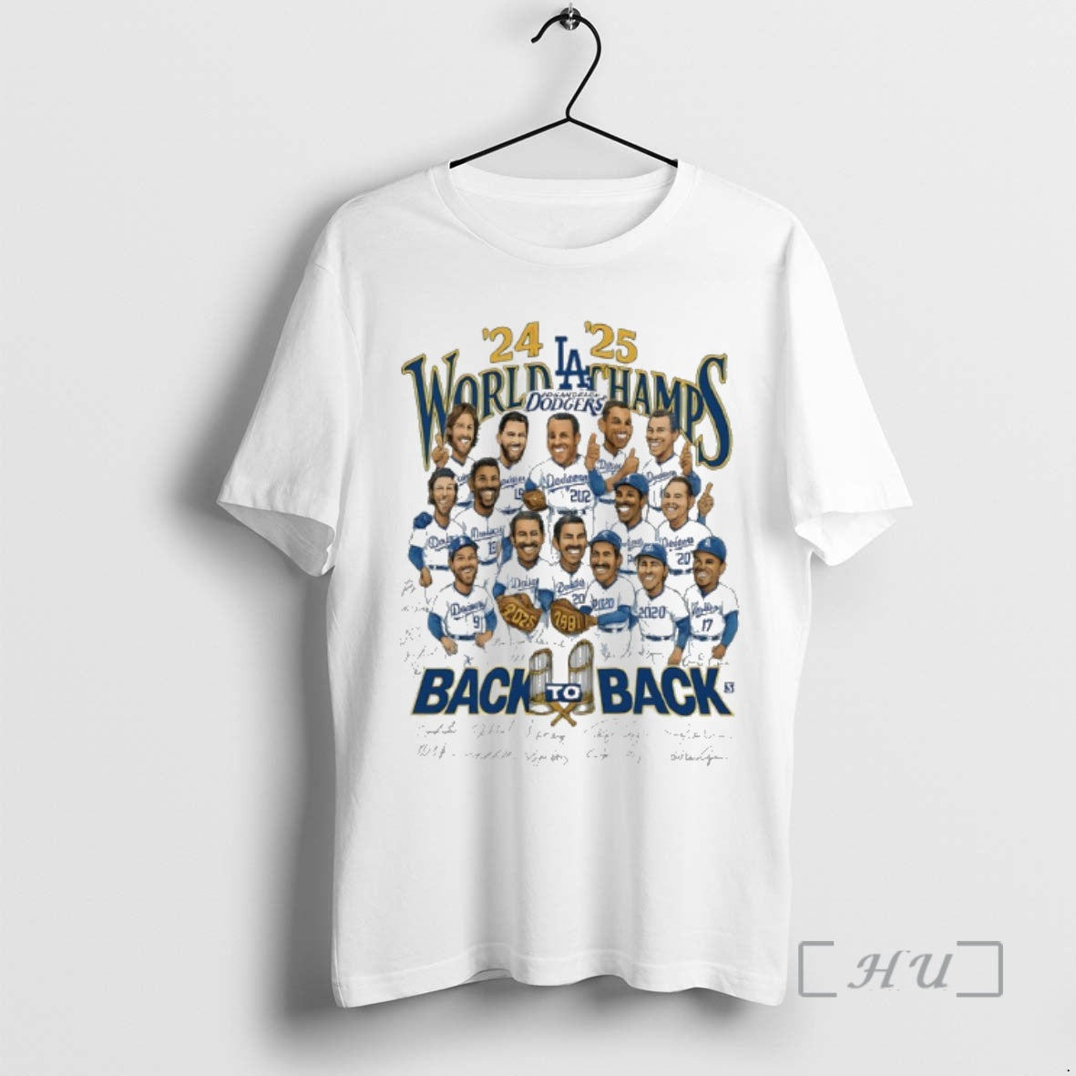 Trending Los Angeles Dodgers Legends Back To Back 24 25 World Series Champions Signature Premium