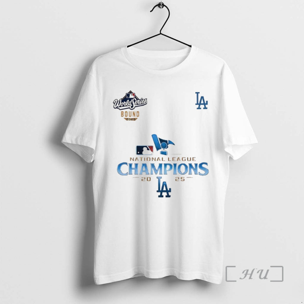 Trending Los Angeles Dodgers Mlb Baseball World Series 2025 National League Champions Logo Premium