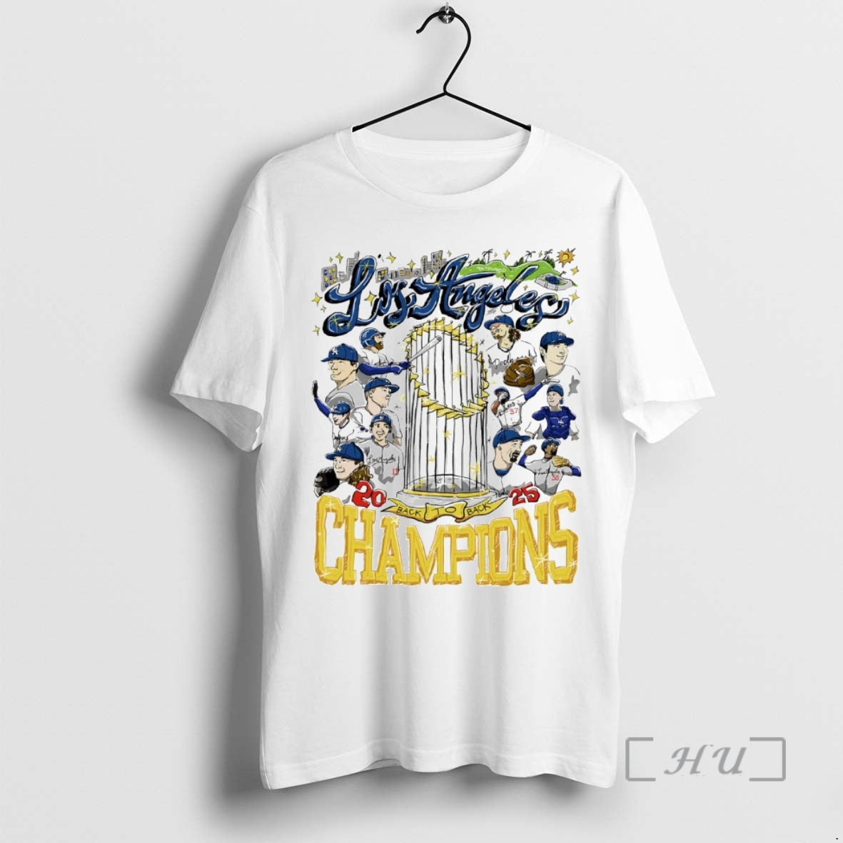 Trending Los Angeles Dodgers Back To Back Champions Trophy 2025